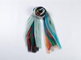 Digital Printed Silk Georgette Scarf