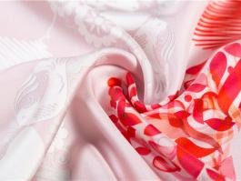 Digital Printed Double Face Silk Twill Scarf